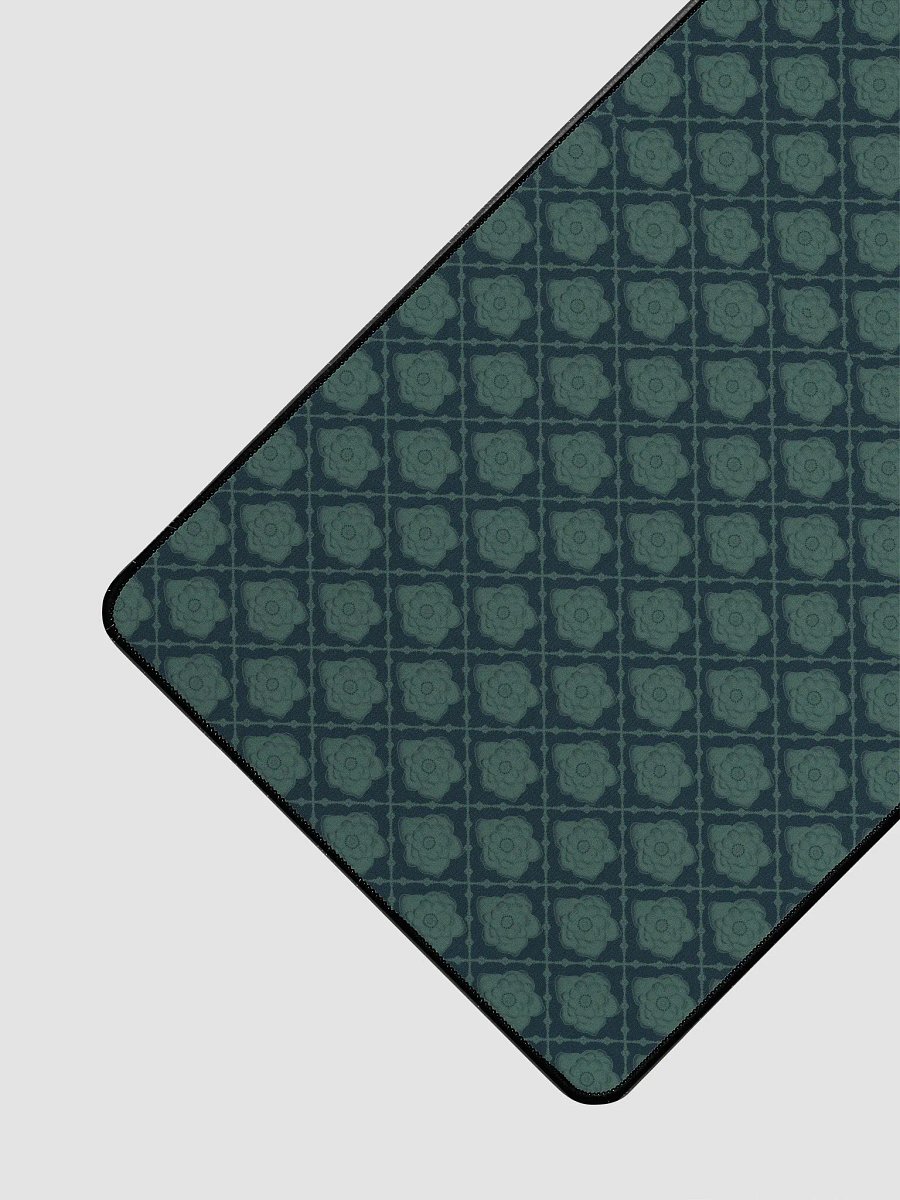 Teal Haunted Hellebore Desk Mat product image (3)