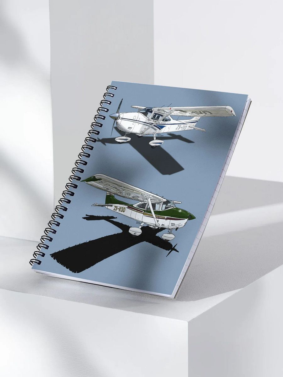 Skyward Spirits Collection Notebook 2 Perfect Gift for Pilots & Enthusiasts Sketching Doodling Journals product image (3)