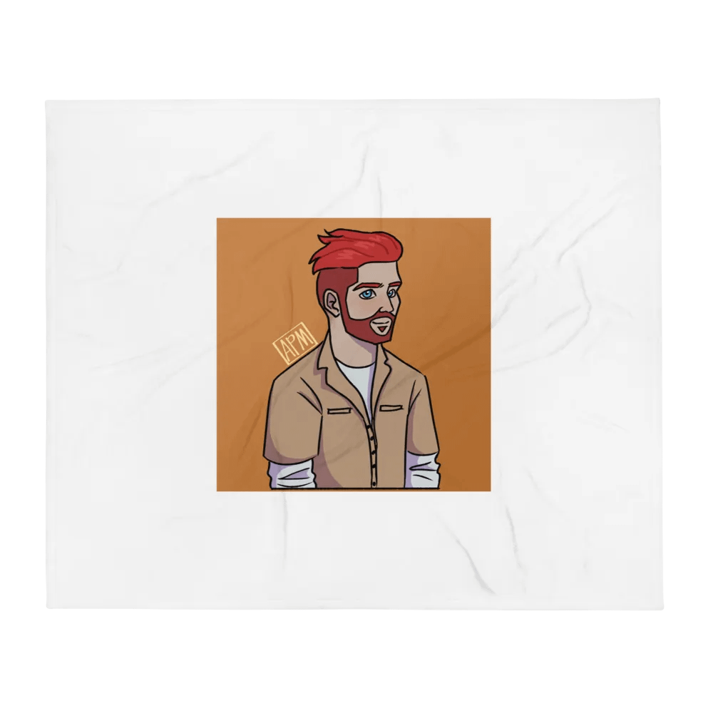 Bearded Wanderer Throw Blanket product image (2)