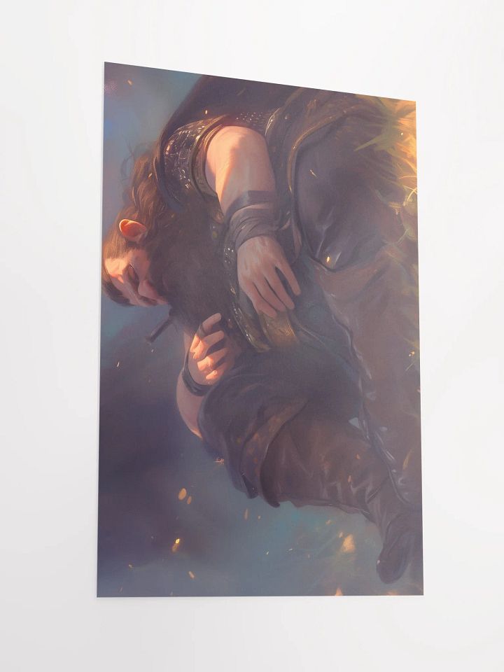 Warrior's Reflection Enhanced Matte Poster product image (2)