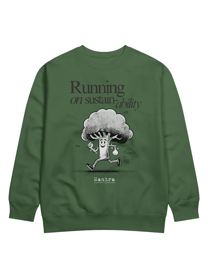 Running on Sustainability Crewneck Sweatshirt product image (1)