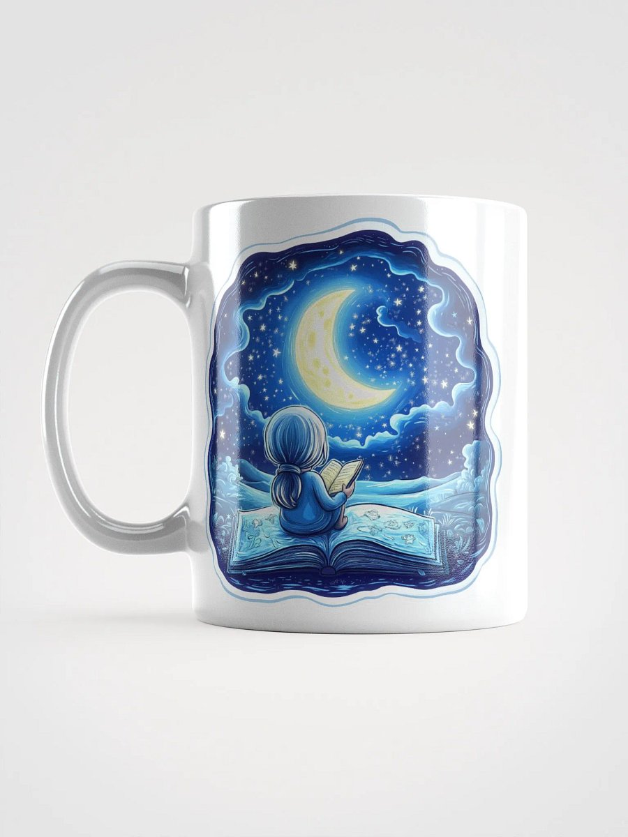 Moonlit Storytime White Mug product image (17)
