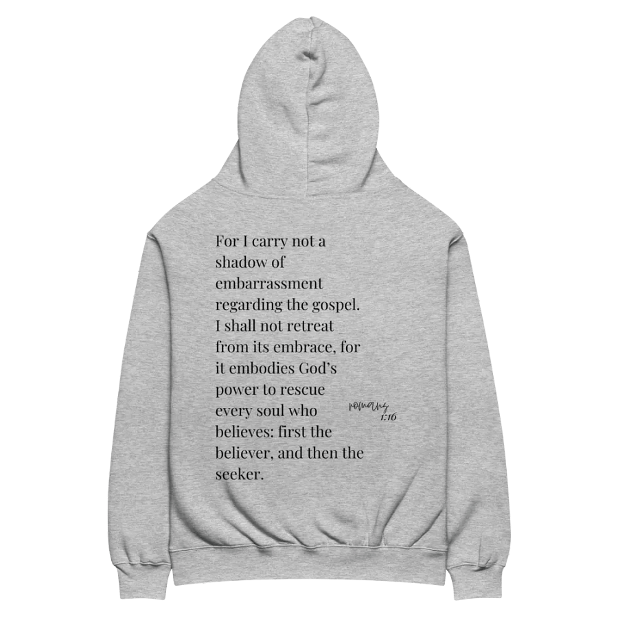Romans 1:16 | Oversized Hoodie product image (5)