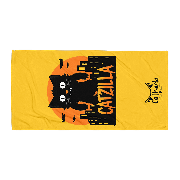CATZILLA BEACH TOWEL product image (1)