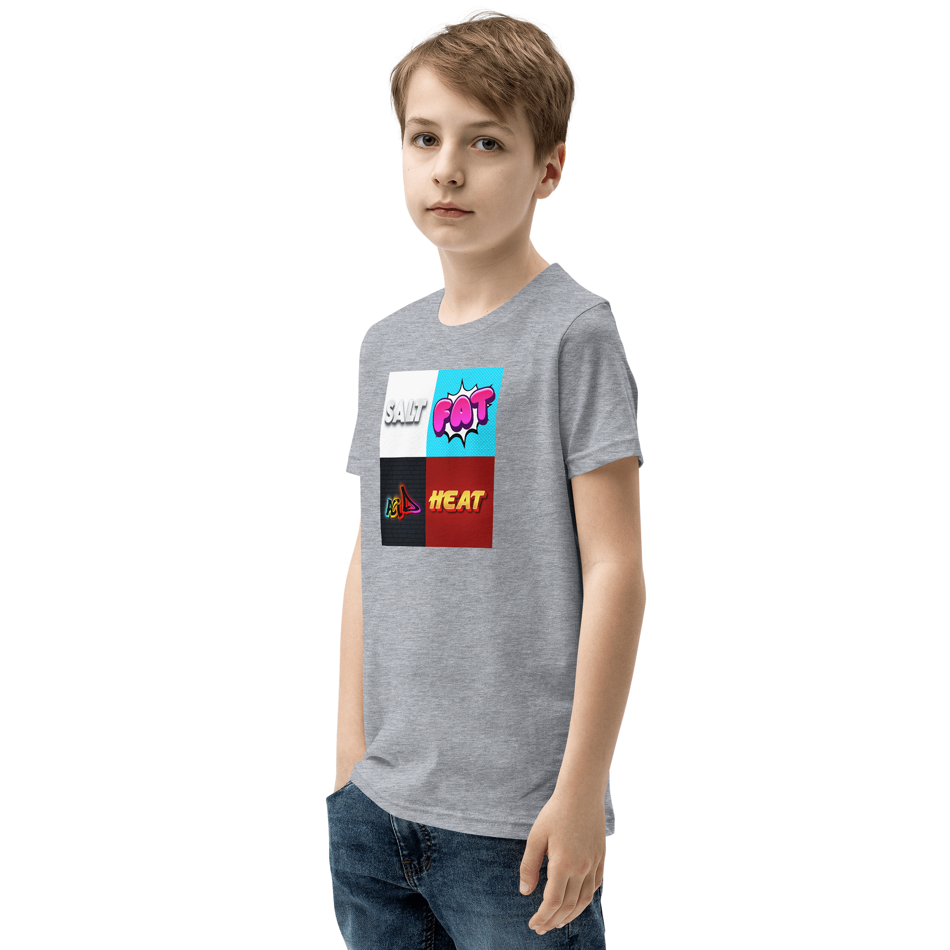 Salt Fat Acid Heat - Bella+Canvas Youth Short Sleeve T-Shirt product image (52)