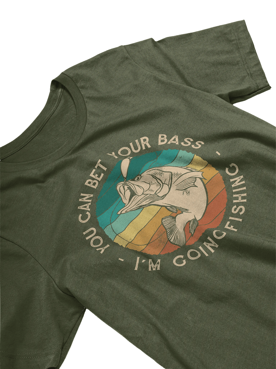 Vintage Fishing Bass T-Shirt product image (2)