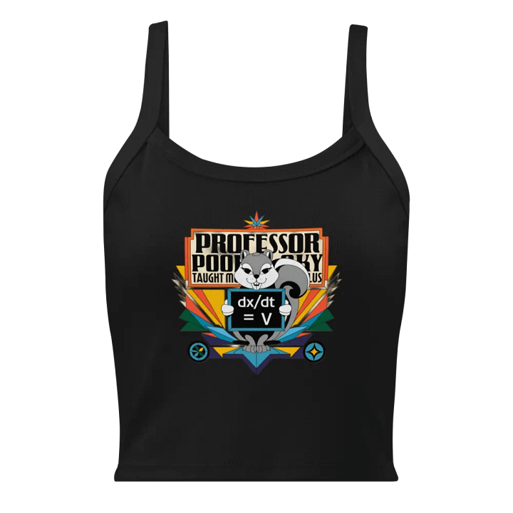 Professor Poopycaky Calculus Squirrel Tank Top product image (1)