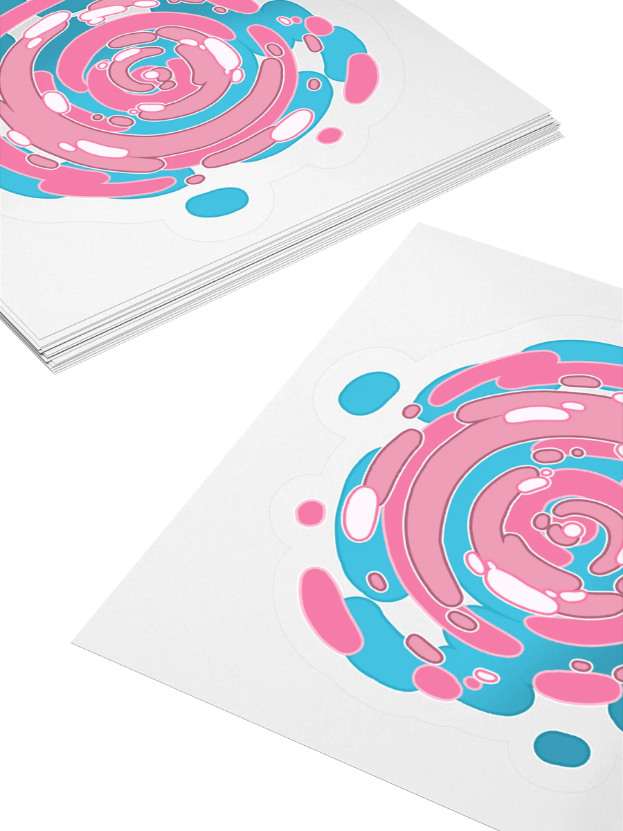 Time Warp Sticker (Trans Pride Flag) product image (4)