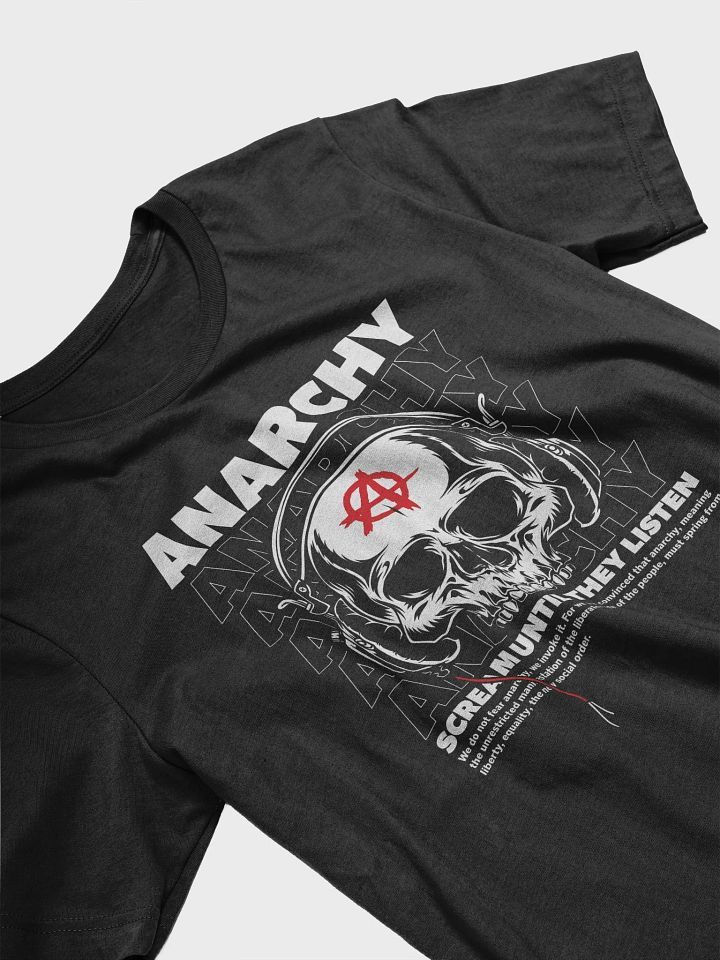Anarchy: Scream Until They Listen - Vintage Punk T-shirt product image (2)