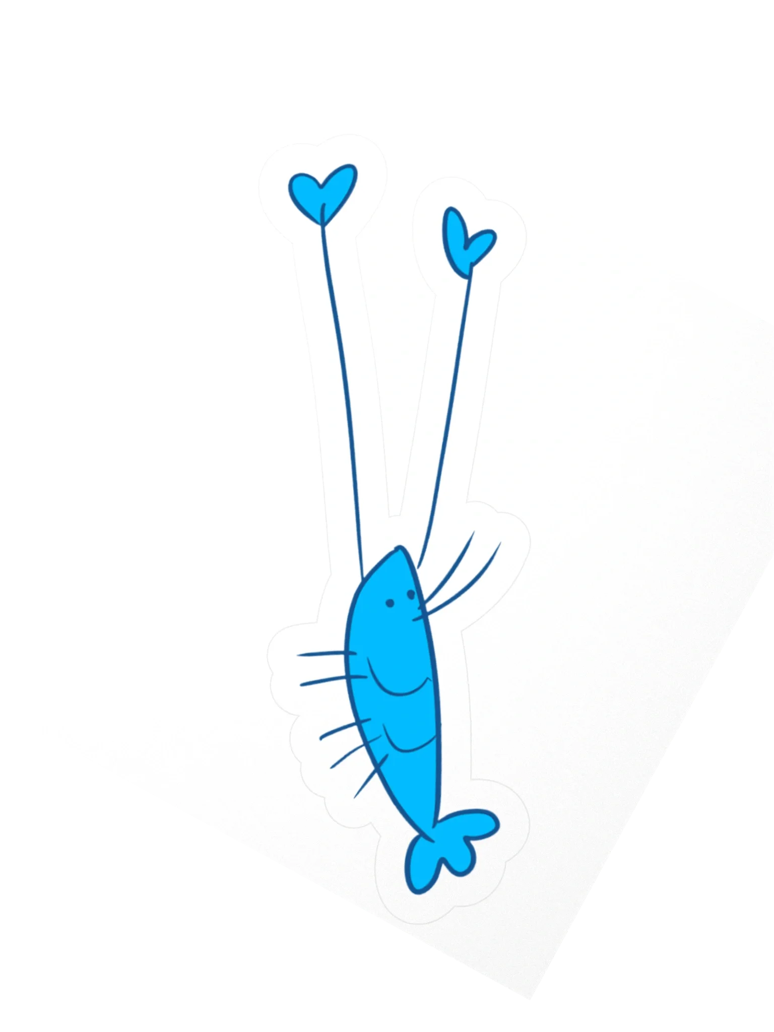 SHRAMPS - Blue Sticker product image (2)