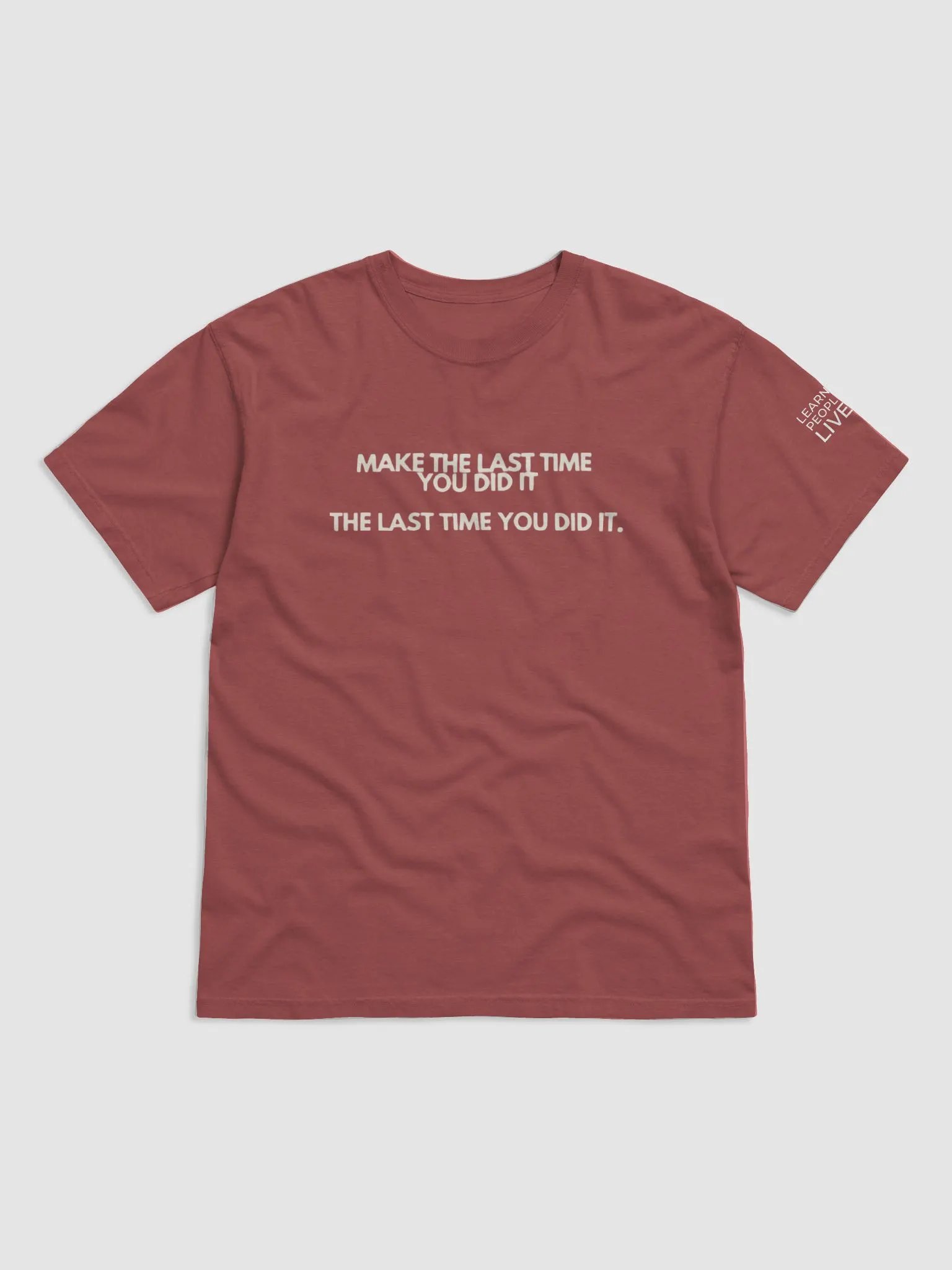 Last time t-shirt product image (1)