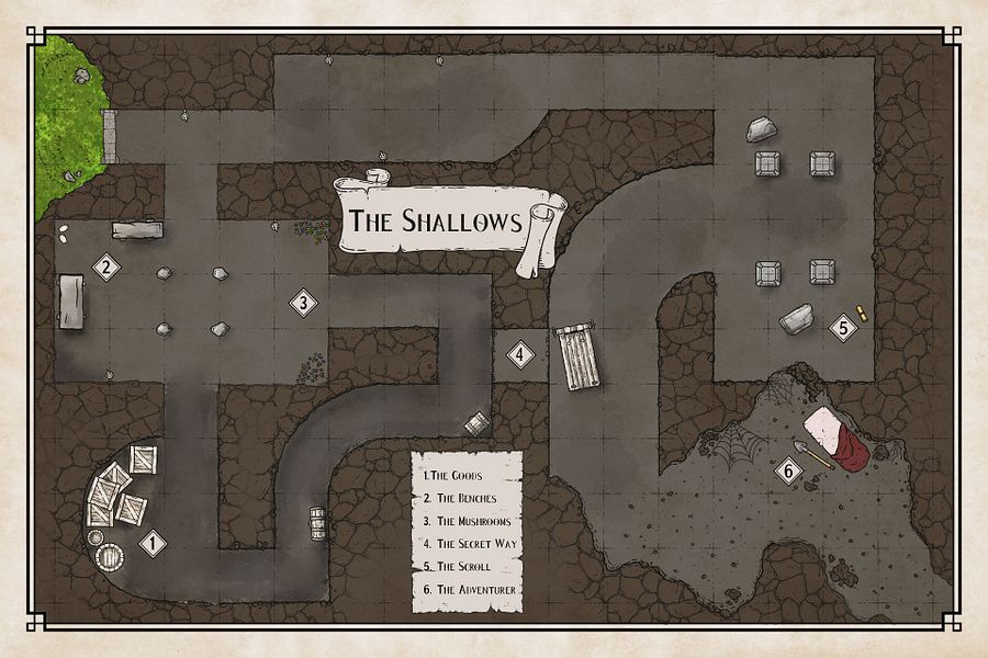 Embark on an Adventure with The Shallows: A Short Dungeon product image (3)