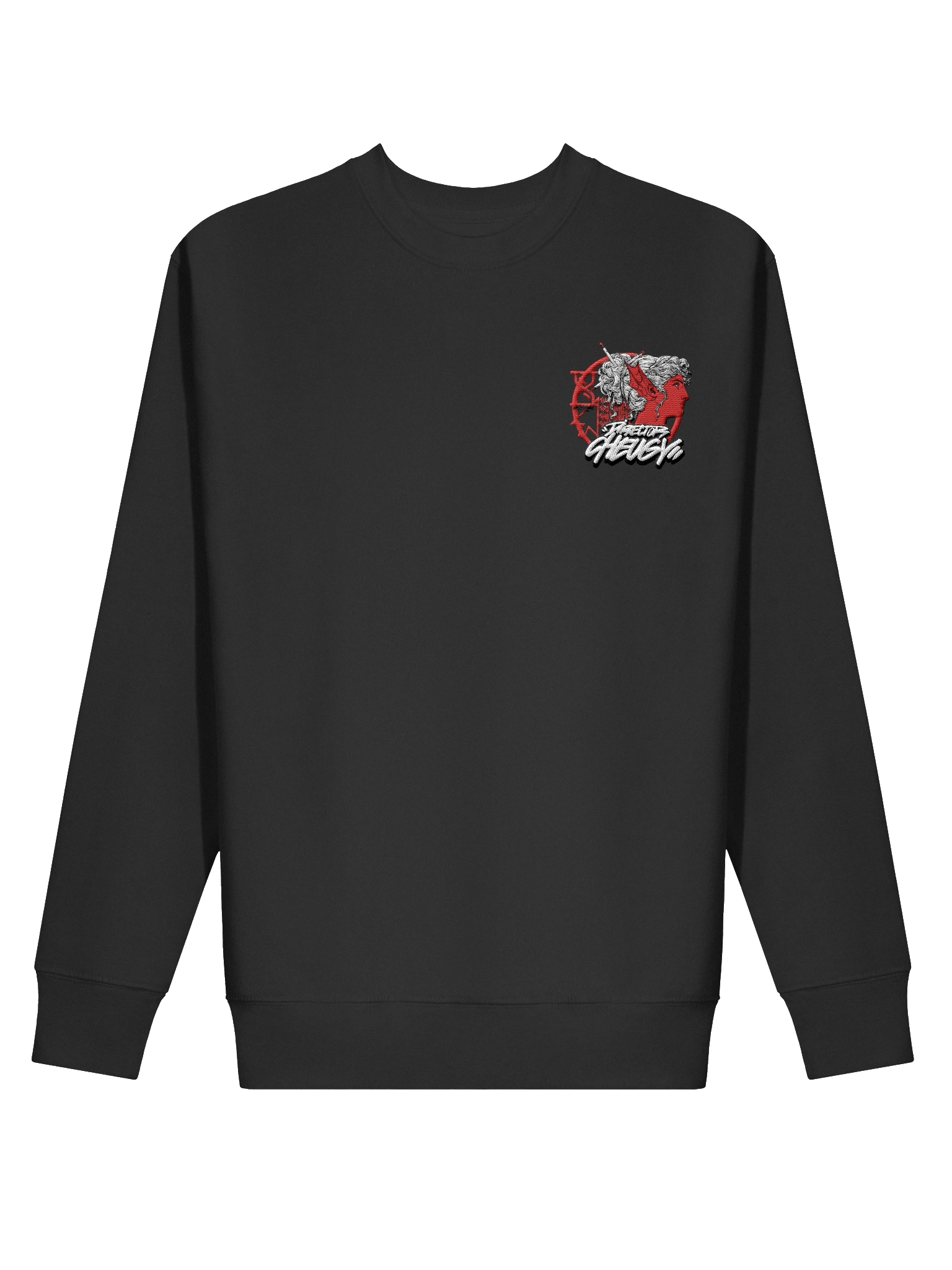 Bustin Crew Neck Sweatshirt (Red) product image (2)
