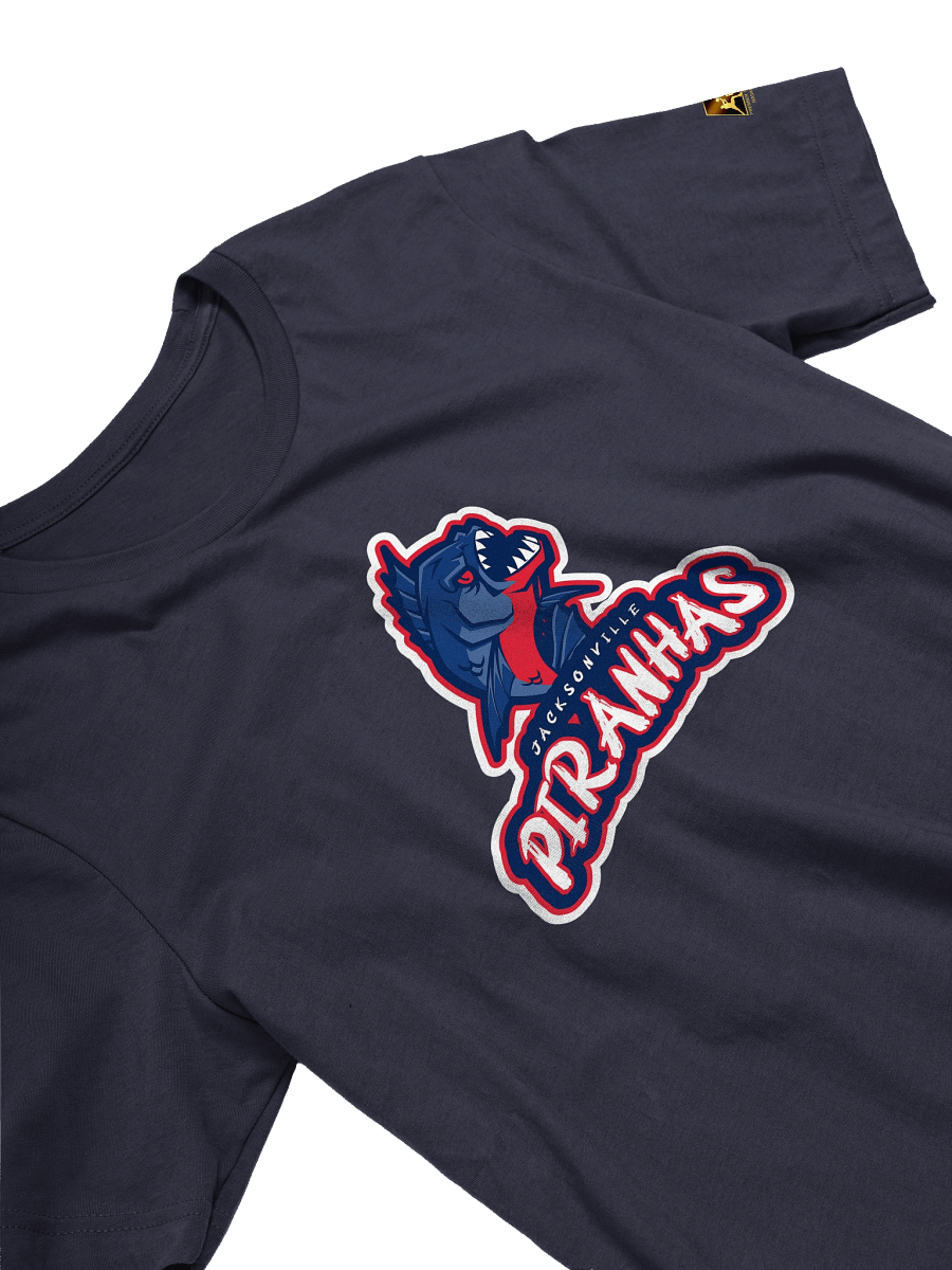 Premier Simulation Basketball - PSB Jacksonville Piranhas Logo T-Shirt product image (9)