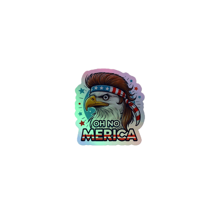 OH NO 'MERICA STICKER product image (1)