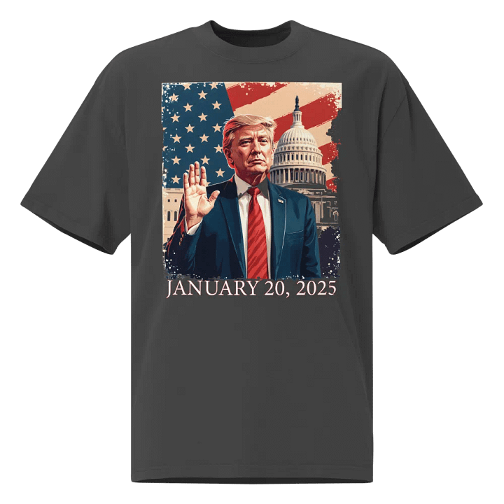 Donald Trump Oath of Office 47th President T-Shirt product image (1)