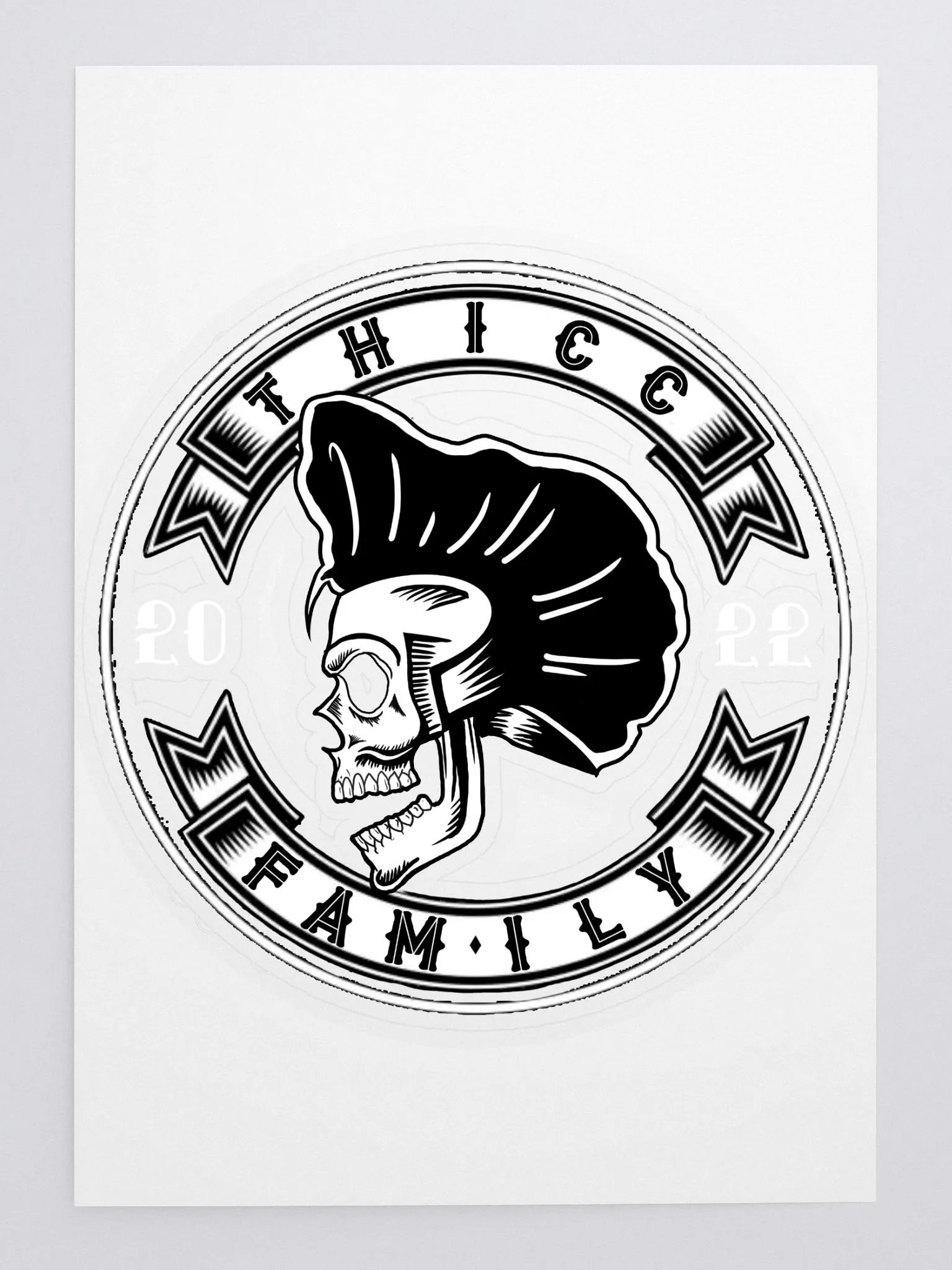 THICCFAM 2023 STICKER product image (1)