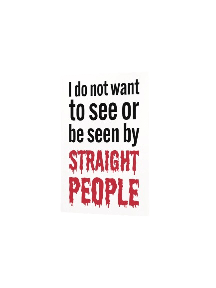 Anti-Hetero Poster product image (2)