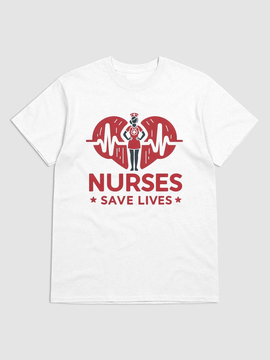 Heartbeat Hero Nurse Tee product image (4)