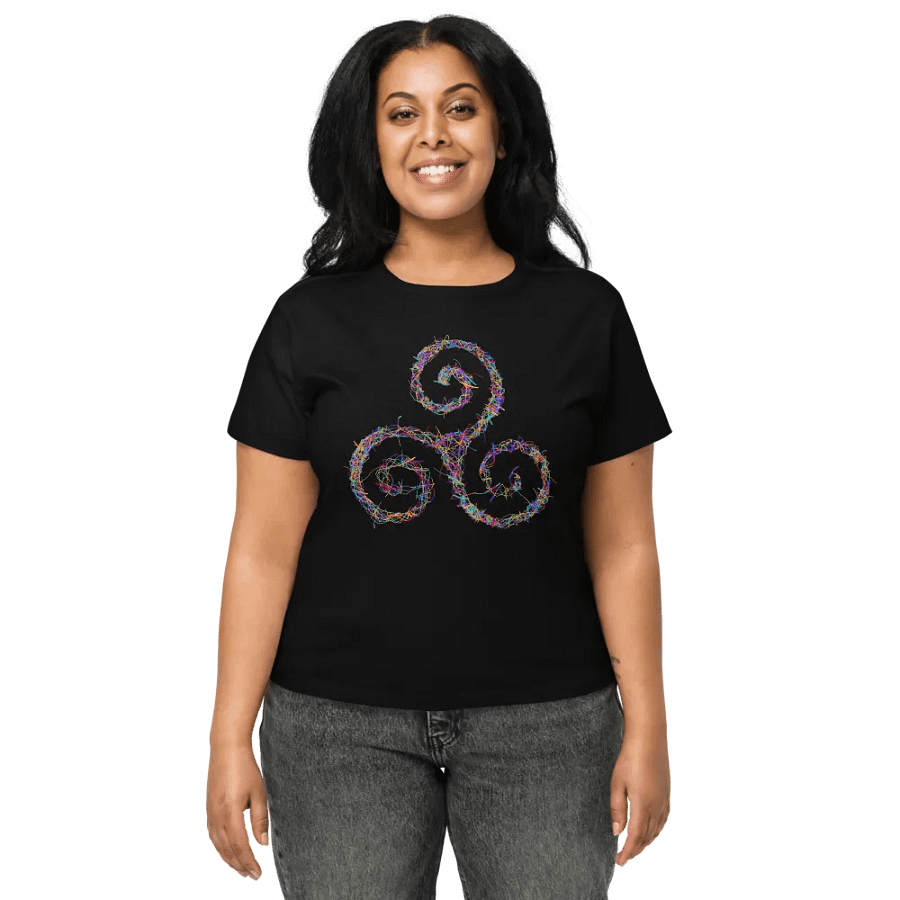 Mystic Symbol High-Waisted Tee product image (1)
