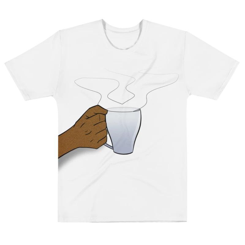 Coffee (white shirt / dark brown skin tone) product image (1)