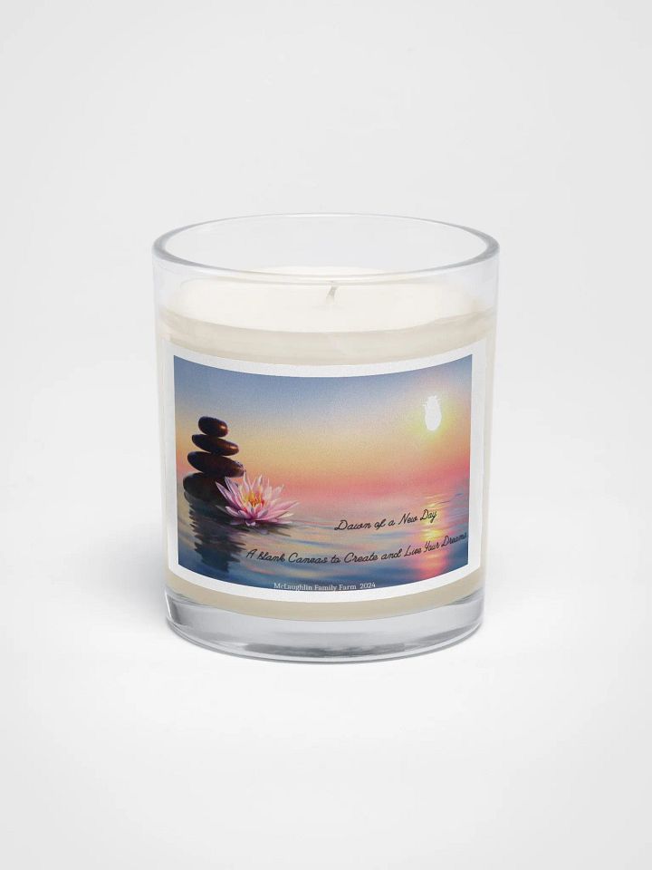 Dawn of a New Day, A Blank Canvas to Create and Live Your Dreams Soy Wax Candle | A Fresh Start for Your Soul | A Daily Dose of Positivity | Embrace New Beginnings | Find Peace in Every New Dawn product image (2)