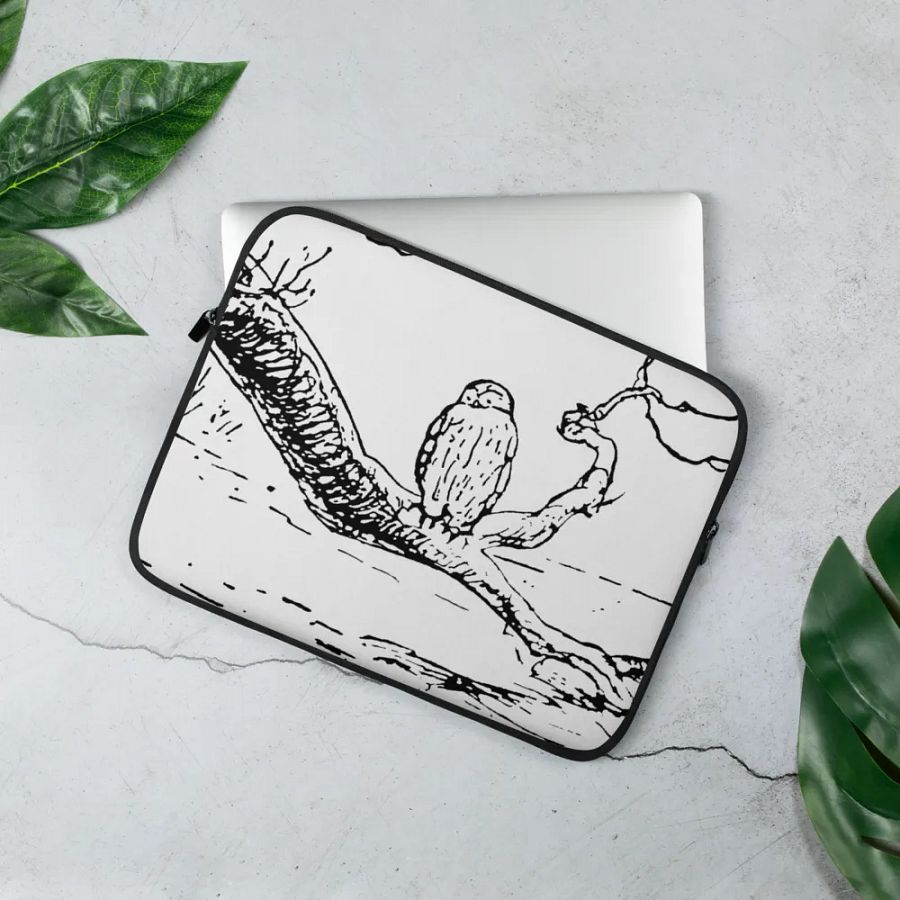Owl Laptop Sleeve product image (4)