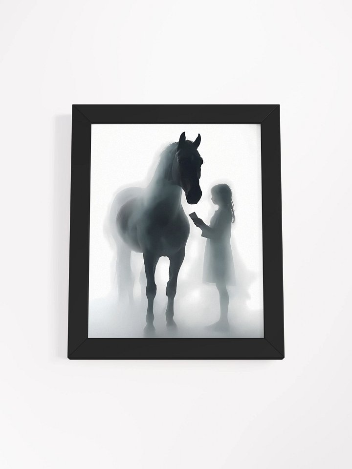 Shadowplay Silhouette Framed Poster product image (2)