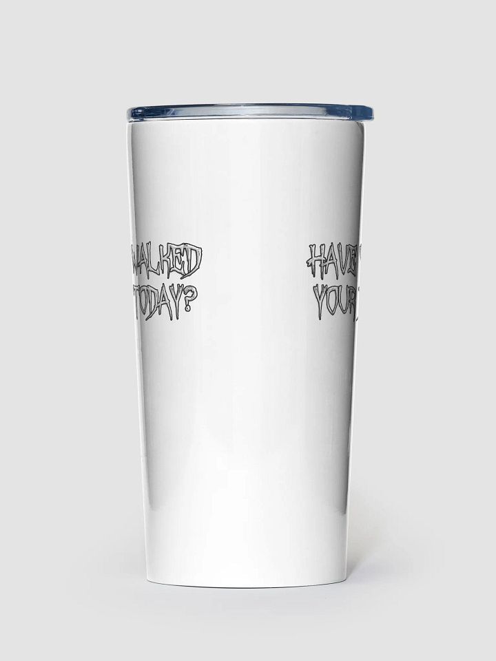 Phasmo - Walked Your Deo White Tumbler product image (1)