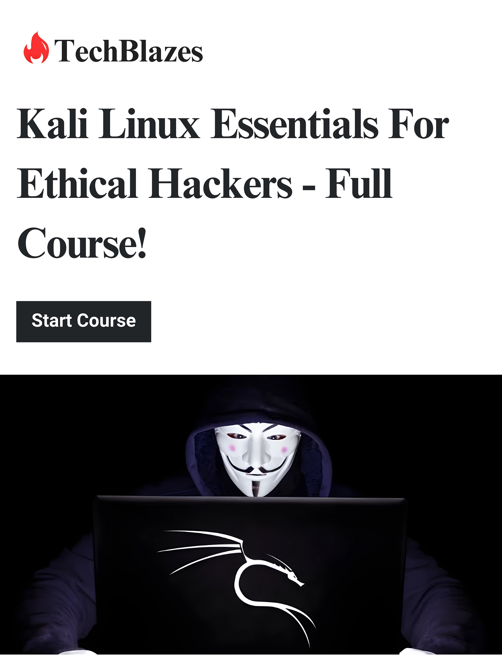 Kali Linux Essentials For Ethical Hackers - Full Course! product image (1)