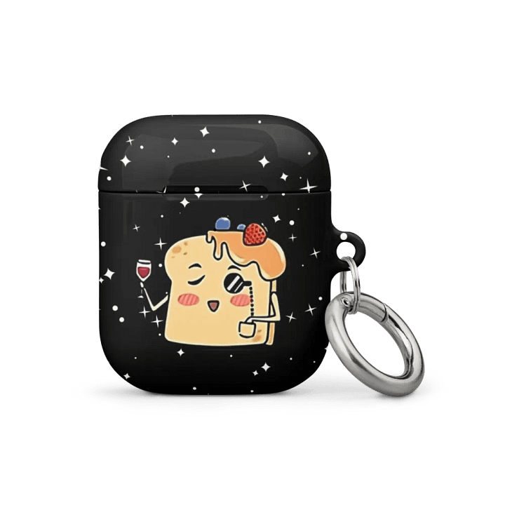 Fancy Toast AirPods Print Case product image (1)