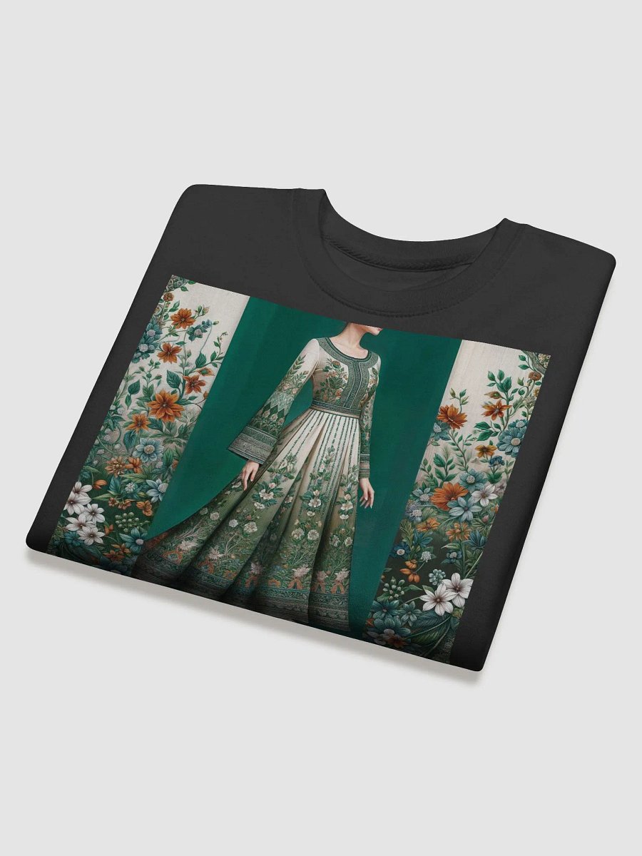 Green Dress Floral Pattern Design product image (4)