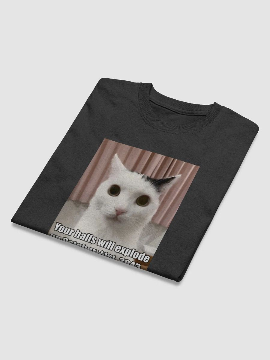 "Your Balls Will Explode On October 21st 2043 At 5:36am T-shirt - Funny Apocalypse Date Graphic Tee" product image (4)