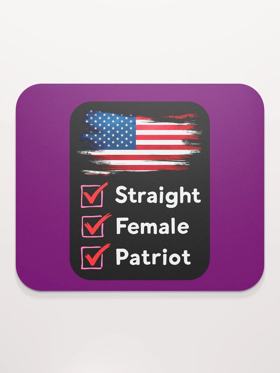 Mouse Pad: Female Checklist product image (2)
