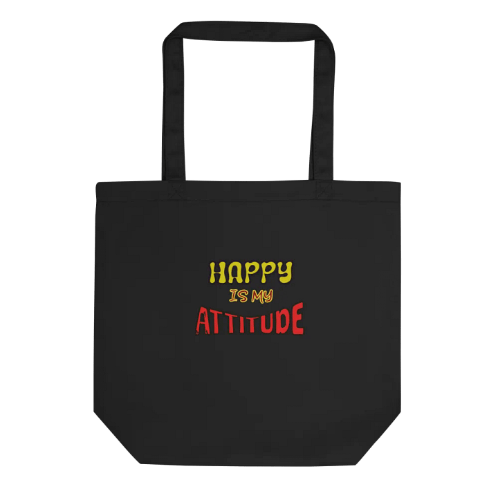 Happy Attitude Eco Tote Bag product image (1)