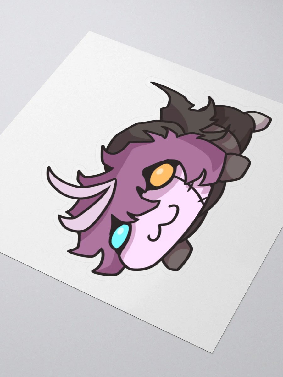 Nekri Frog Stare Sticker product image (3)