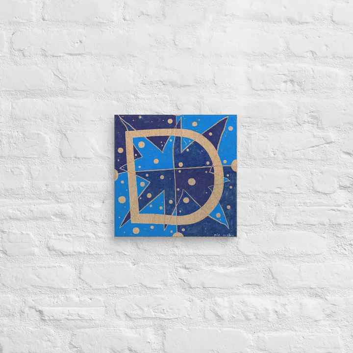 D on Canvas (12" x 12") product image (2)