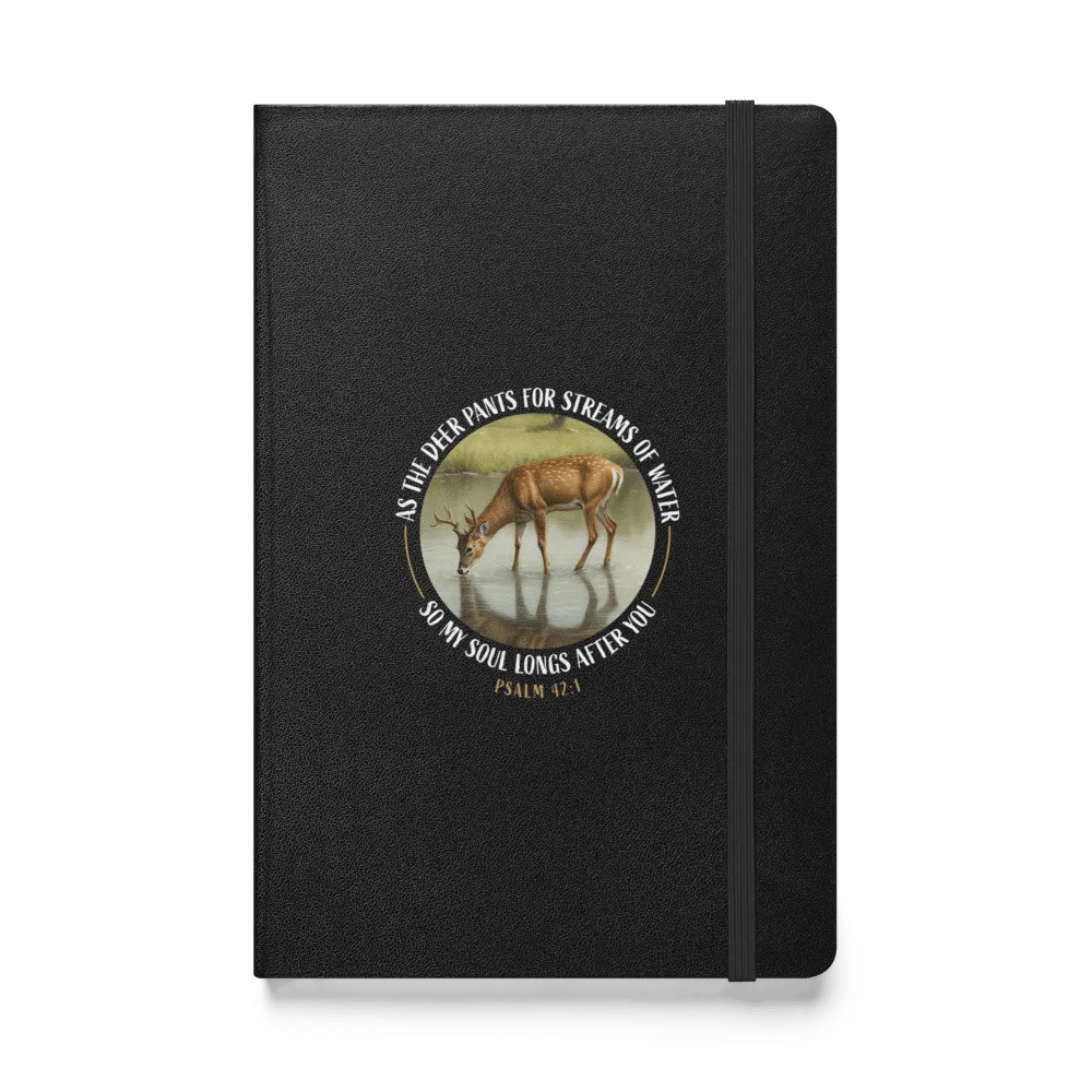 As the Deer Psalm 42:1 Hardcover Notebook product image (2)