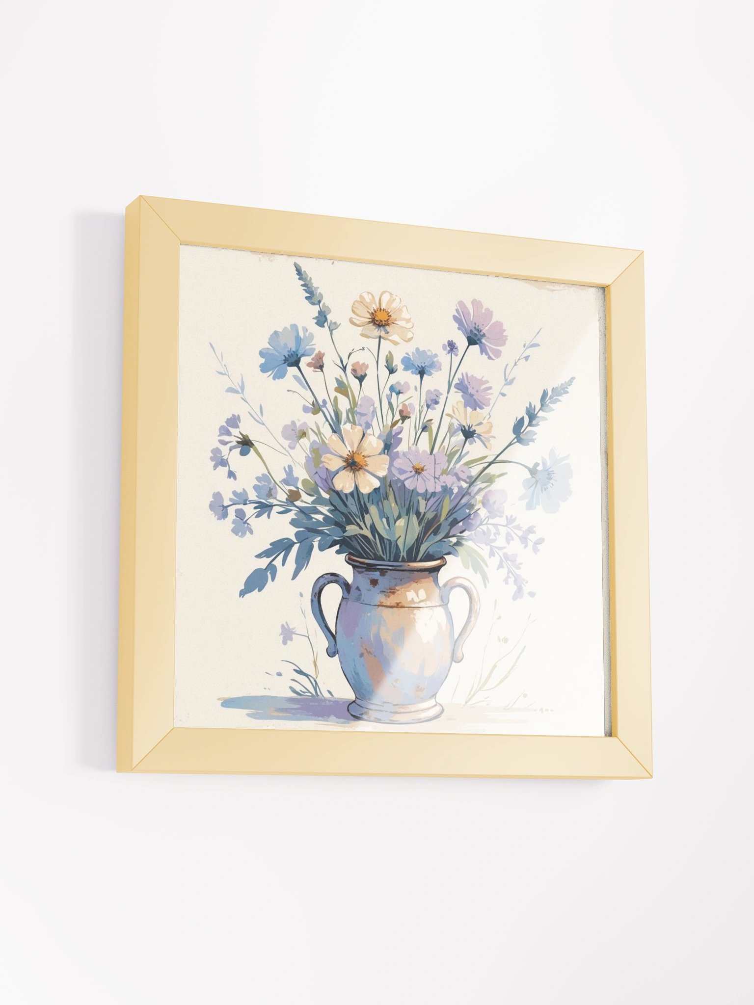 Ethereal Wildflower Vase Art Print product image (3)