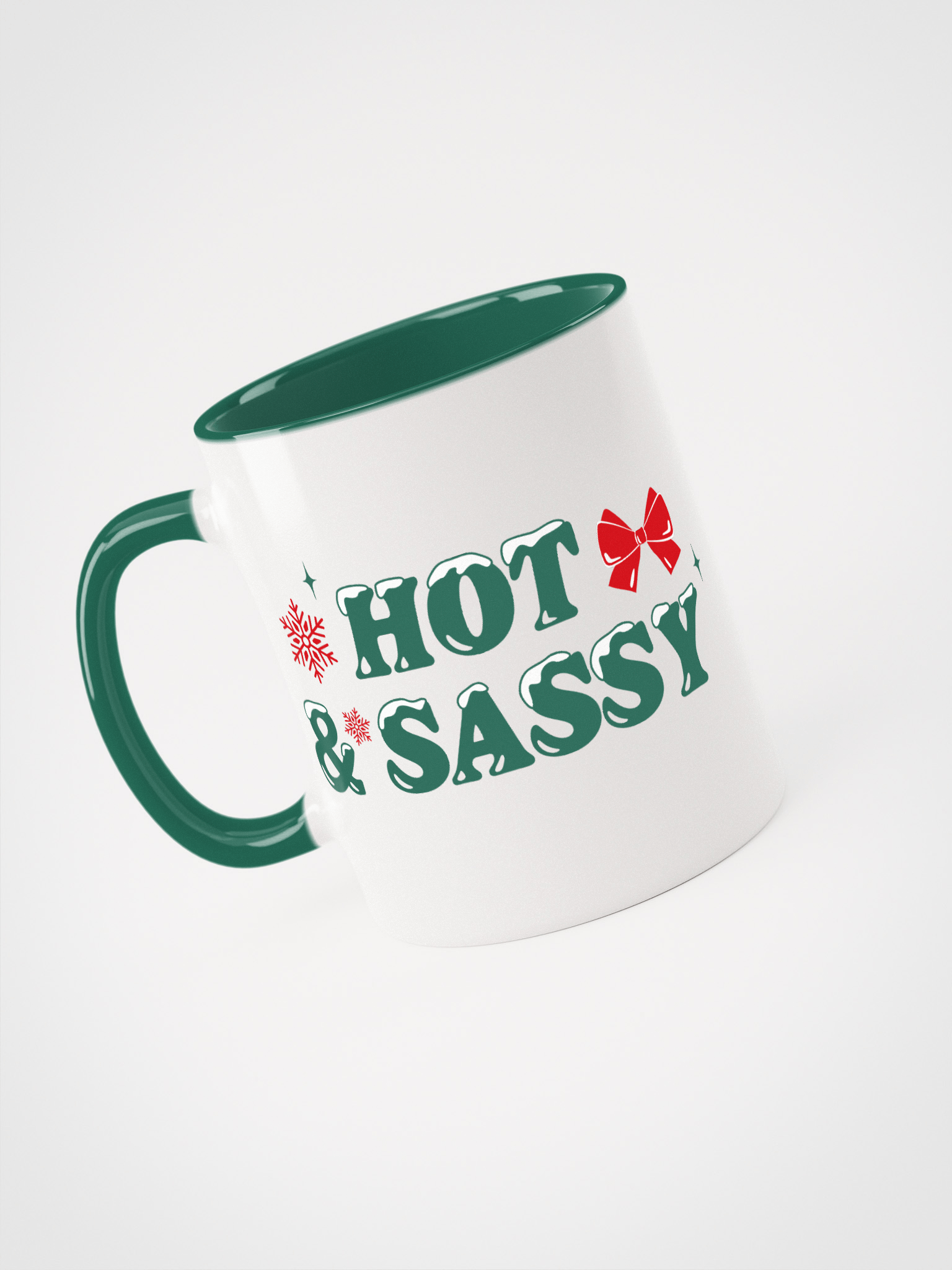 "Hot & Sassy" Mug - Green product image (3)