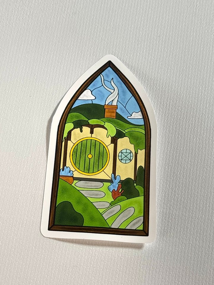 You're Late Stained Glass product image (1)