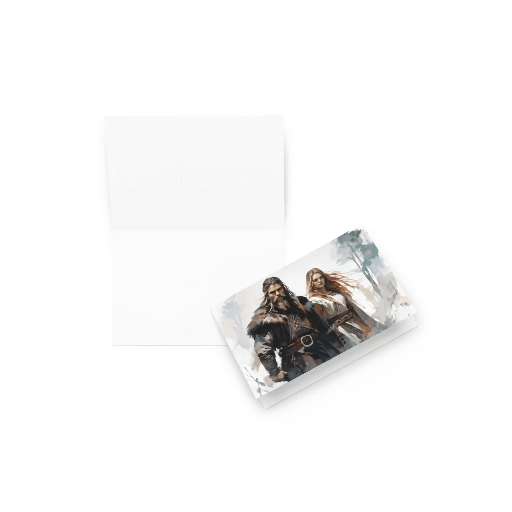 Greeting Card - Viking Couple product image (12)