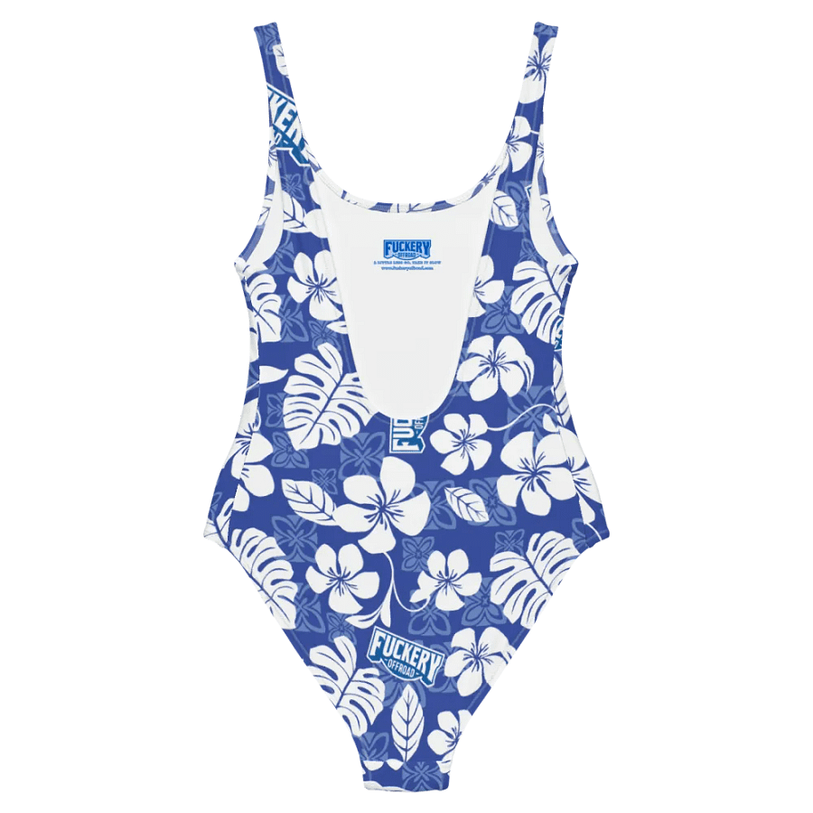 Fuckery Offroad Ladies Hawaiian Swinsuit - Blue product image (5)