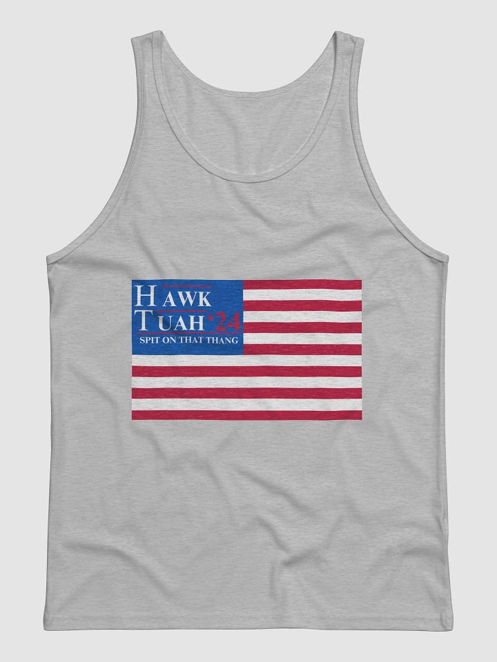 The Hawk-Tuah '24 Spit on that Thank Flag Men's Tank product image (1)