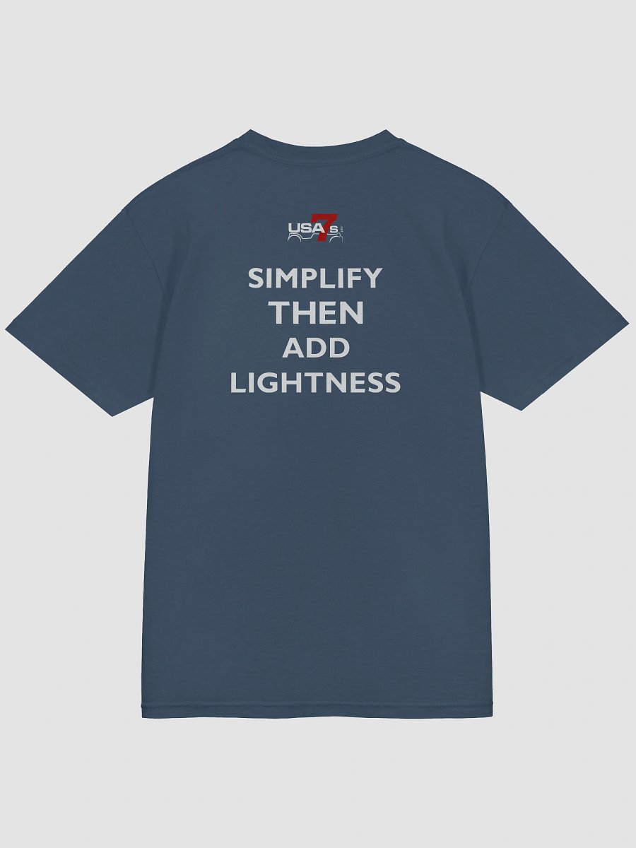 The Mantra T-shirt - White & Red Logo product image (31)