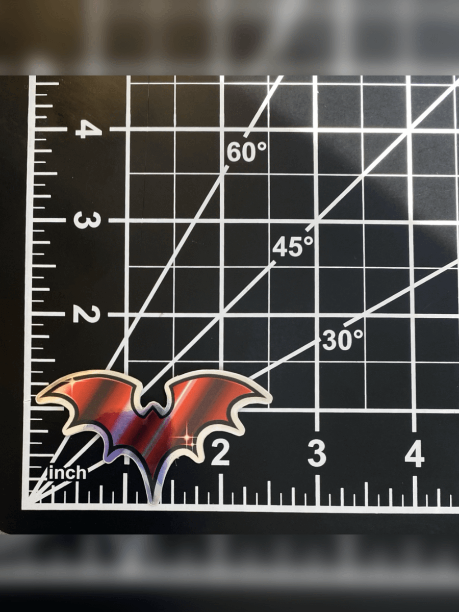 Halguron Bat Mirror Waterproof Sticker product image (2)