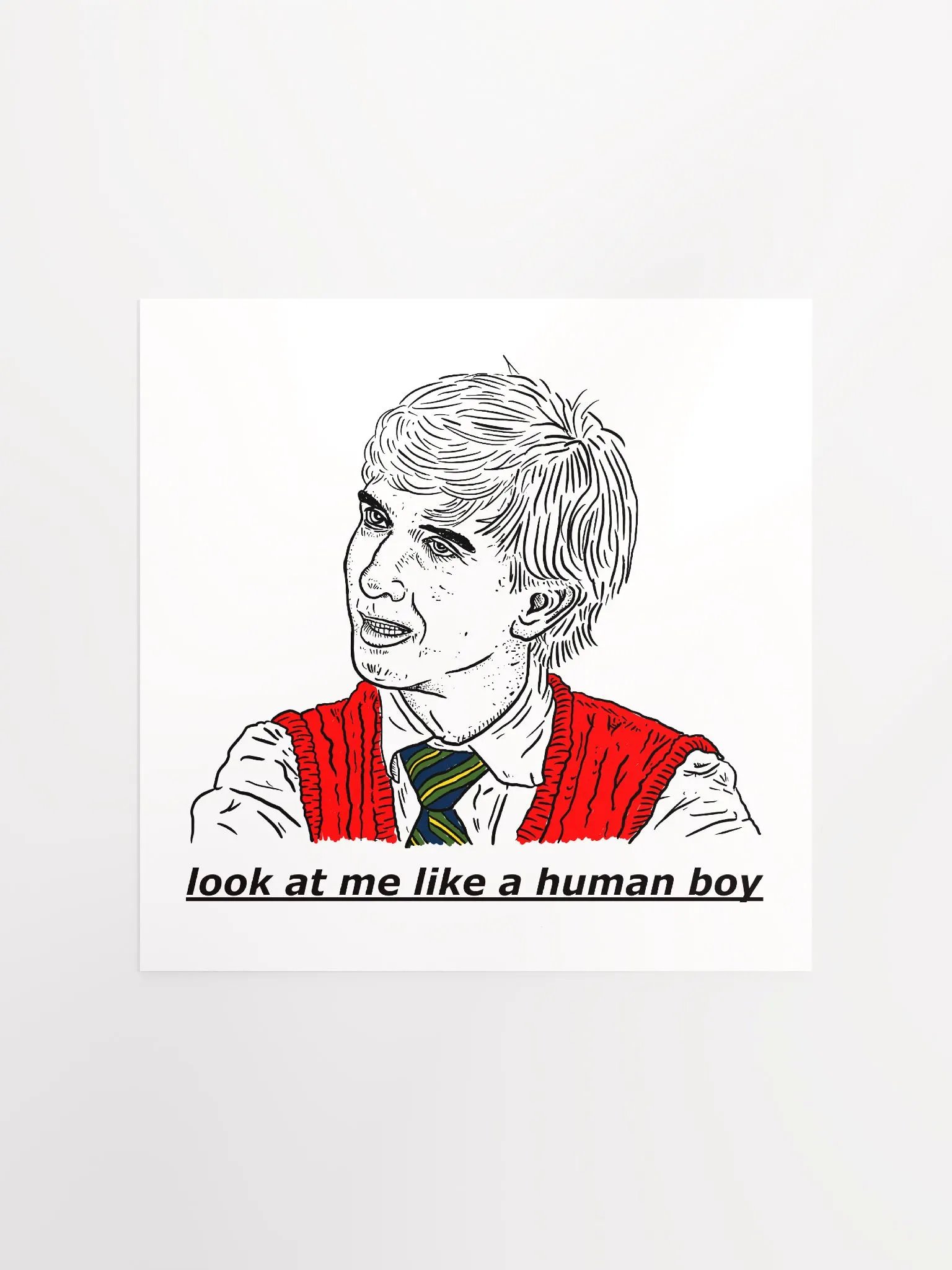 The Happiest Boy in the Whole Wide World [print] product image (1)