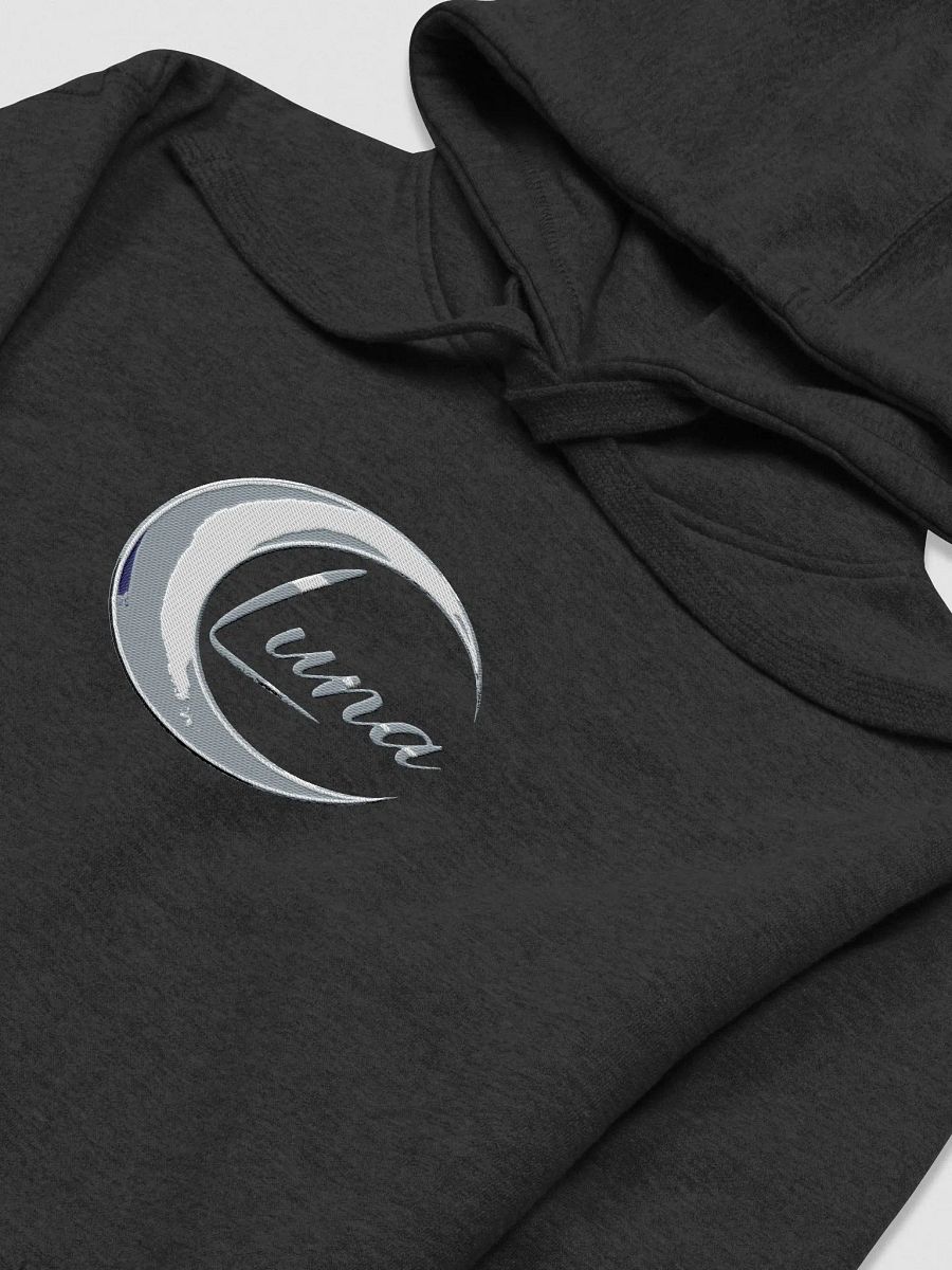 Luna Crescent Unisex Premium Hoodie - Celestial Moon Design - TDSMusic product image (3)