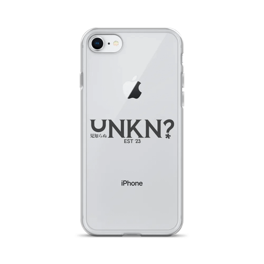 UNKN? Clear iPhone® Case product image (1)