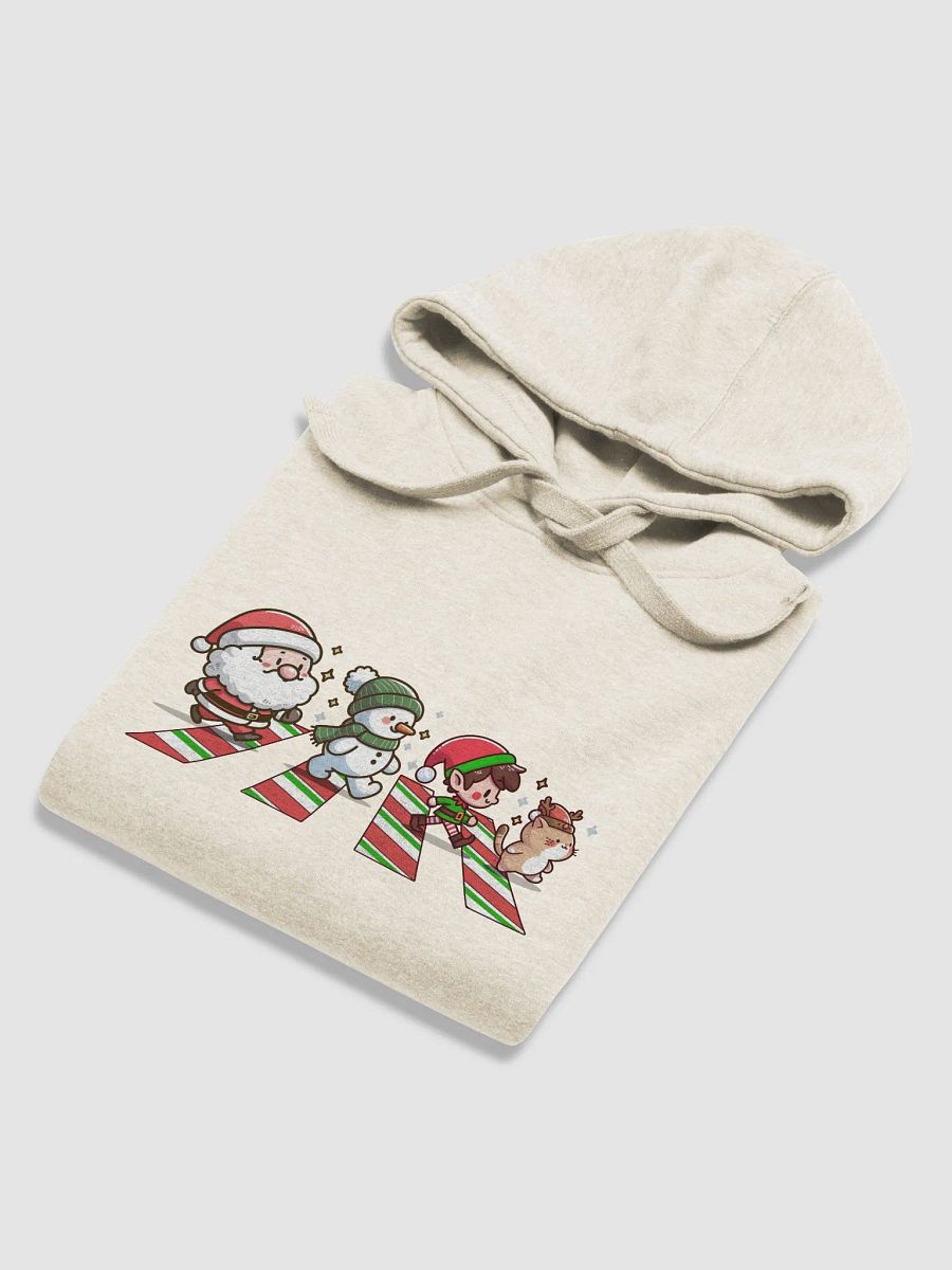 Santa gang crosswalk - PREMIUM hoodie product image (2)